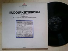 Rudolf Kelterborn Symphonie Nr.4 / Cellosonate Swiss avant-Garde Foc LP Ex