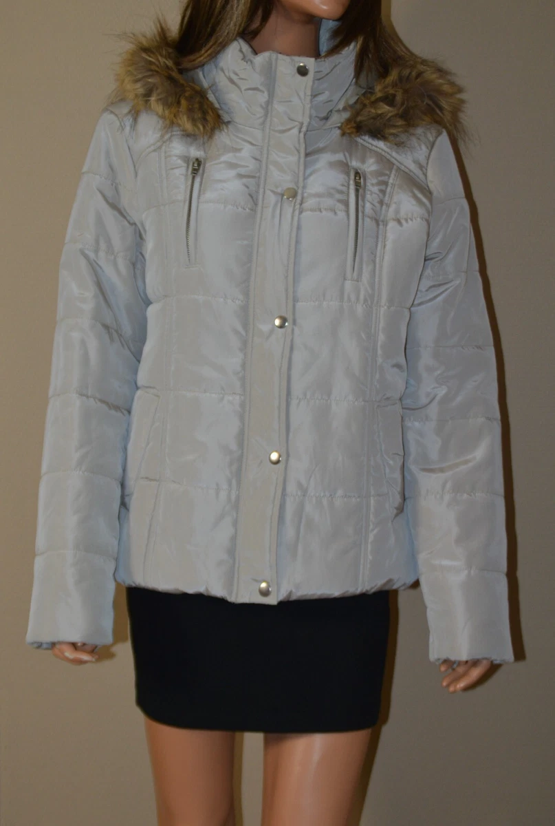 Veste doudoune gris beige TISSAIA T 46 eBay