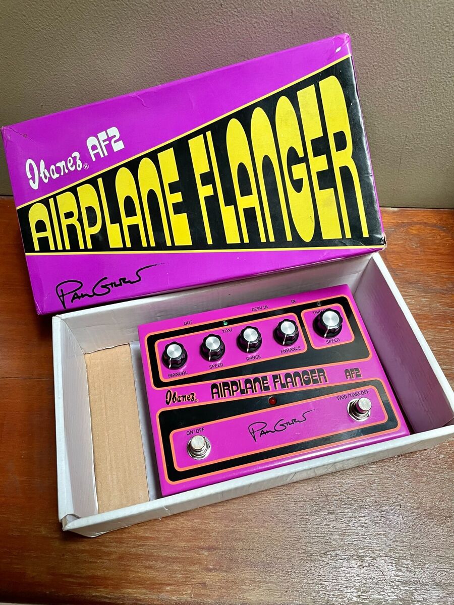 Ibanez AF2 Paul Gilbert Airplane Flanger Chorus Guitar Effect Pedal