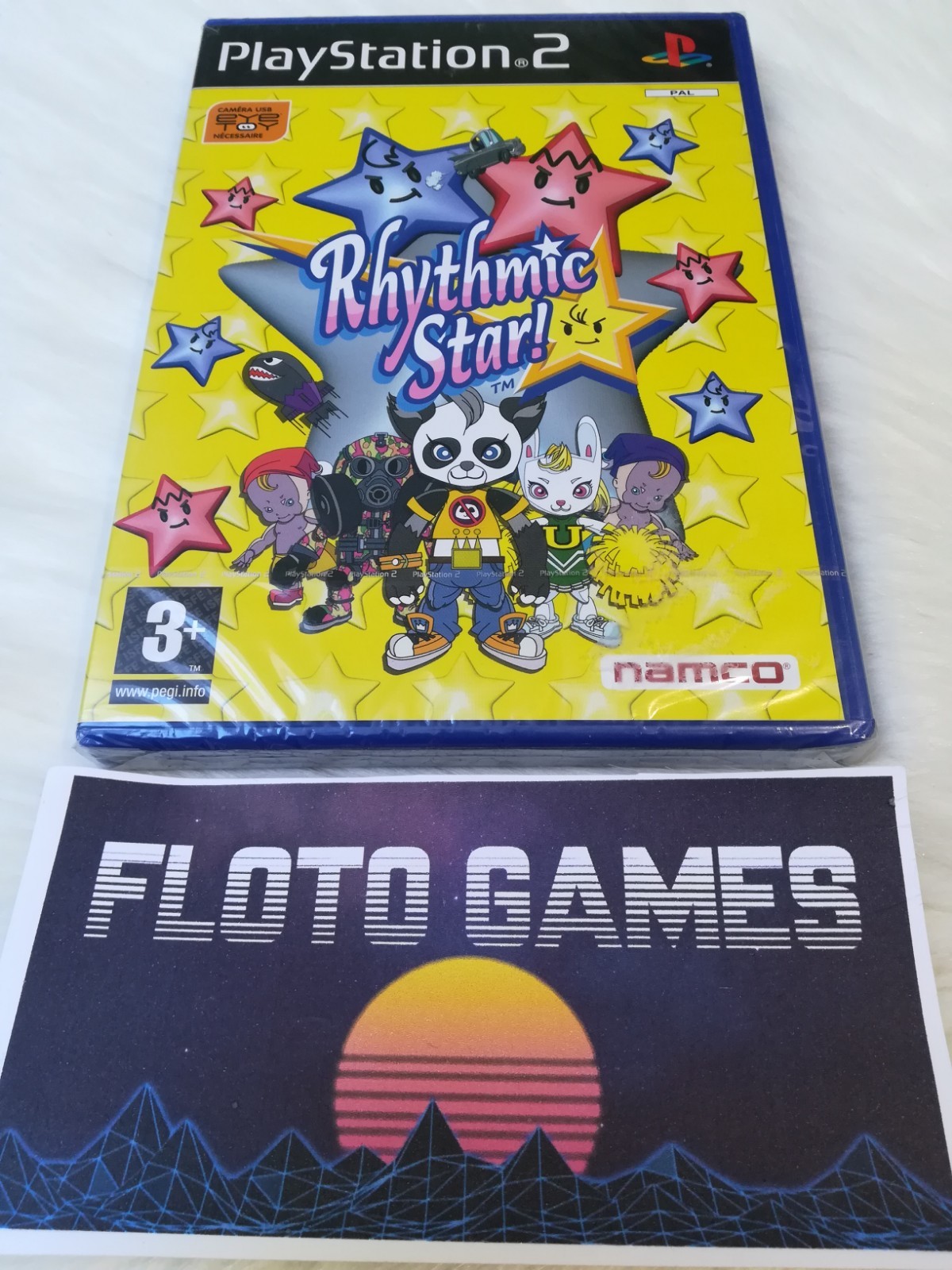 Jeu Rhythmic Star pour Sony PS2 PAL NEW Sealed Neuf Sous Blister - Floto Games