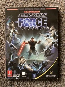 Prima Star Wars The Force Unleashed Game Guide Xbox PS3 Wii-Y