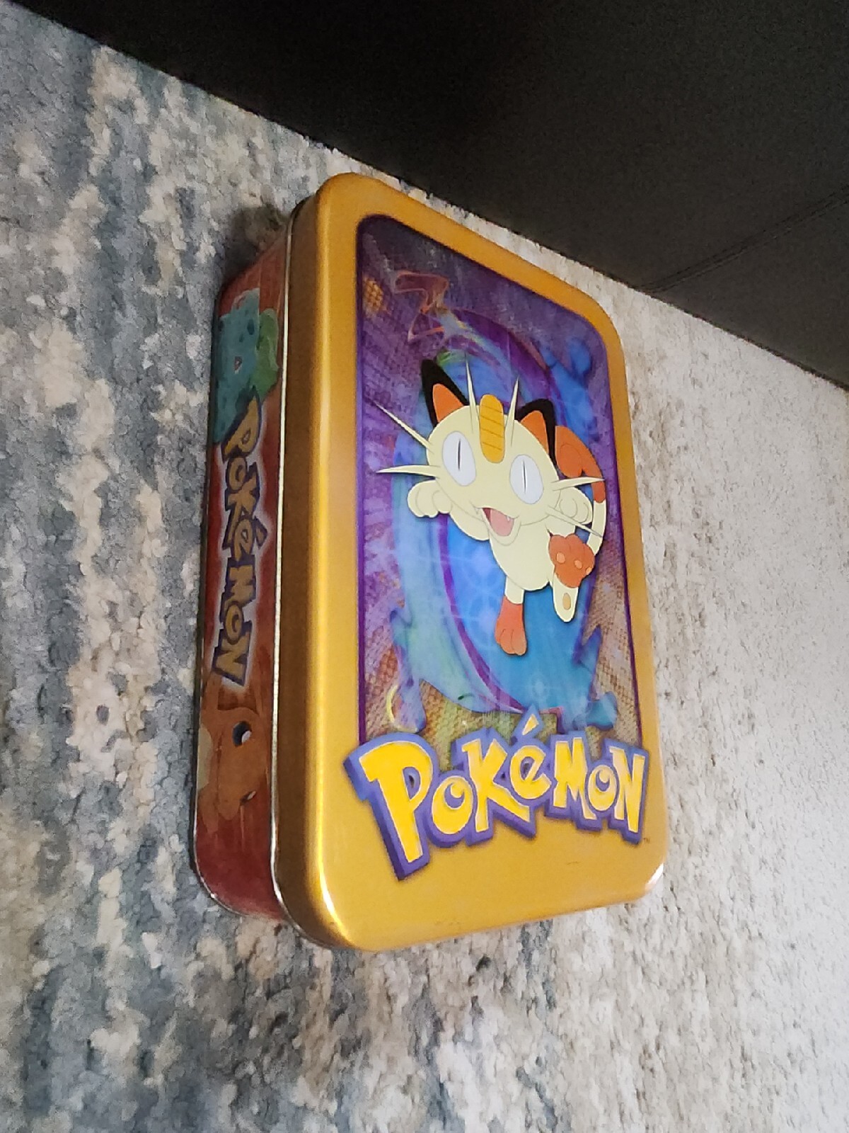 Pokemon Topps TV Animation Series 1 Persian Tin 1999 5 Sealed Packs Pikachu #25 - Picture 6 of 8
