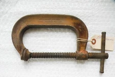 Vintage JH Williams Co.  C-Clamp, No. 404