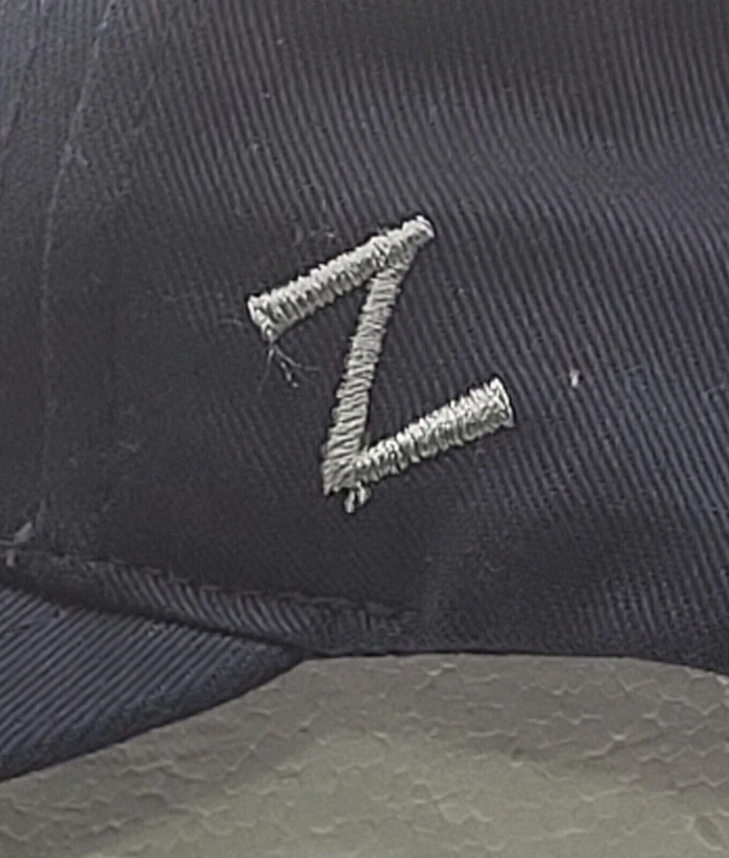 Utah State Aggies Navy Blue Strapback  Zephyr Cap Hat NCAA - Image 4 of 4