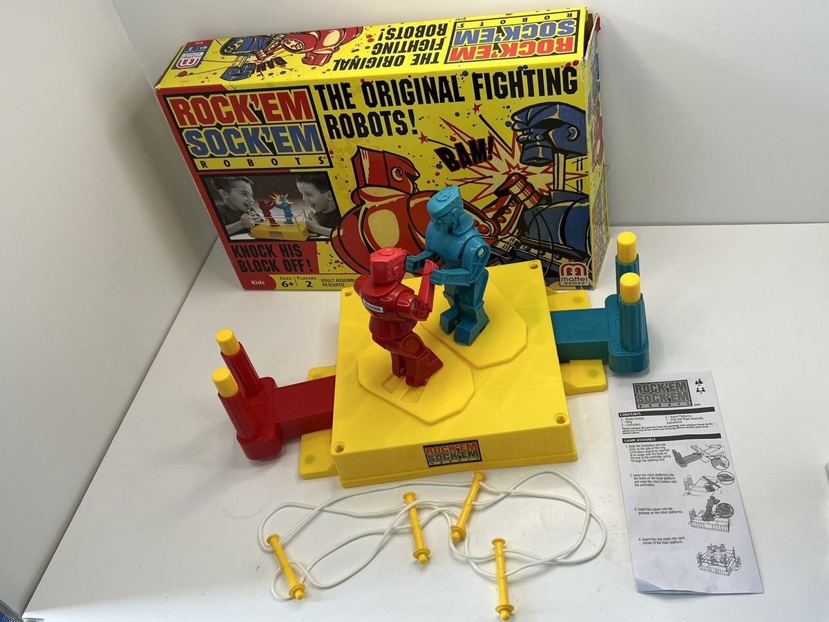Rock 'em Sock 'em Robots Game for sale online | eBay