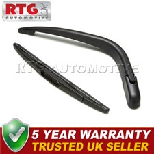 Windscreen Wiper Arm + Blade Rear Fits Toyota Yaris (Mk1) 1.4 D-4D