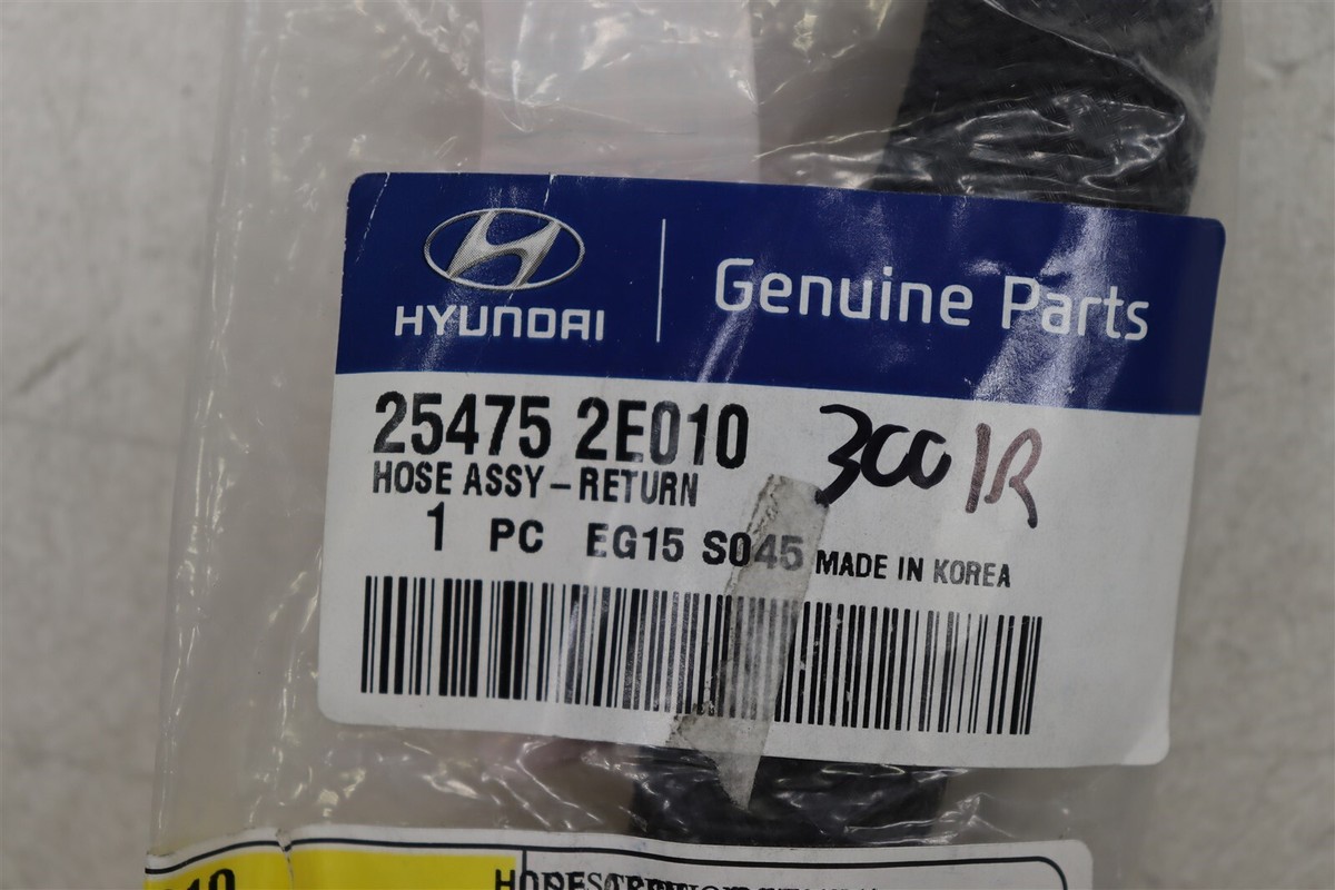 NEW OEM Intake Manifold Return Hose 254752E010 for Hyundai Tucson 