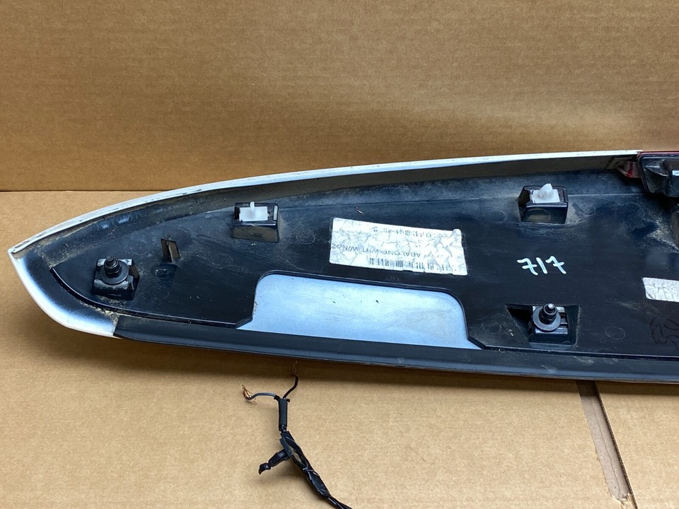 20132016 GMC ACADIA SLT REAR SPOILER WING 3RD BRAKE LIGHT ASSEMBLY OEM