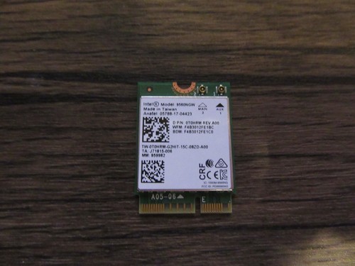 Dell Latitude 5400 Original Laptop WAN/WiFi-Karte - Intel # 9560NGW #DEL 13