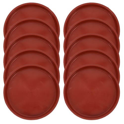 20 PCS Plastic Planter Tray Round Saucer Water Trays for Indoor Plants
