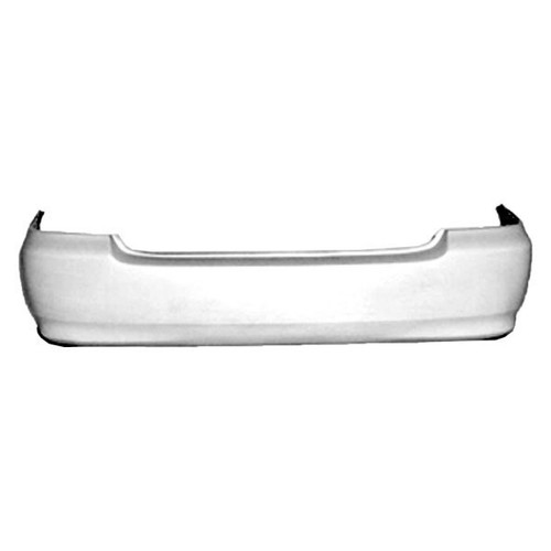 Rear Bumper Cover For 2003-2008 Toyota Corolla - Primed, CAPA Certified, With Spoiler Holes