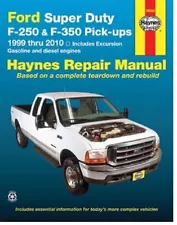 1999-2010 F250 F350 F-250 F-350 Diesel 4X4 5.4 6.4 7.3 Repair Manual Book 8566