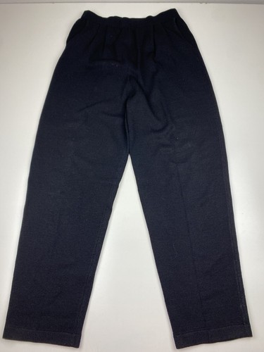 St. John Basics Women Size 10 Black Pleated Dress Pant - Picture 6 of 11