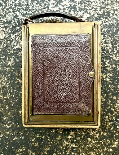 Tropenkamera Holz 9x12 rot Zeiss Tessar 4,5/13,5- Very rare red version c. 1929 - Picture 8 of 9