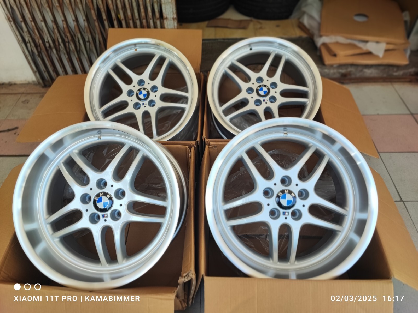 M Parallel M Parallel Style Wheels 19 X 8.5/10JJ fit for Bmw E39 E38 E34 E32 ...