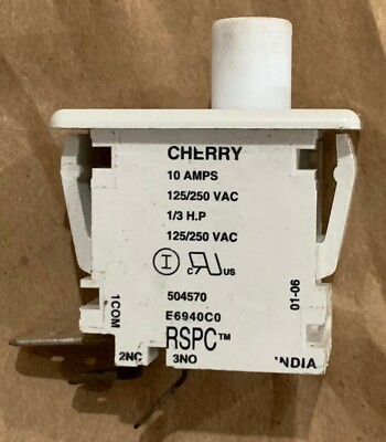 #ad Washer Dryer Switch Push Button for Speed Queen P N: 504570 Used $0.99