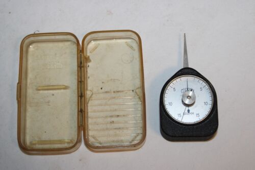Correx Haag-Streit Bern 15 Gramm Zug-/Druckmessgerät 0-15 Gramm mit Koffer