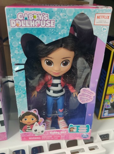 Dreamworks NETFLIX Gabby&amp;amp;#039;s Dollhouse Gabby Girl 8&amp;amp;#034; Doll New