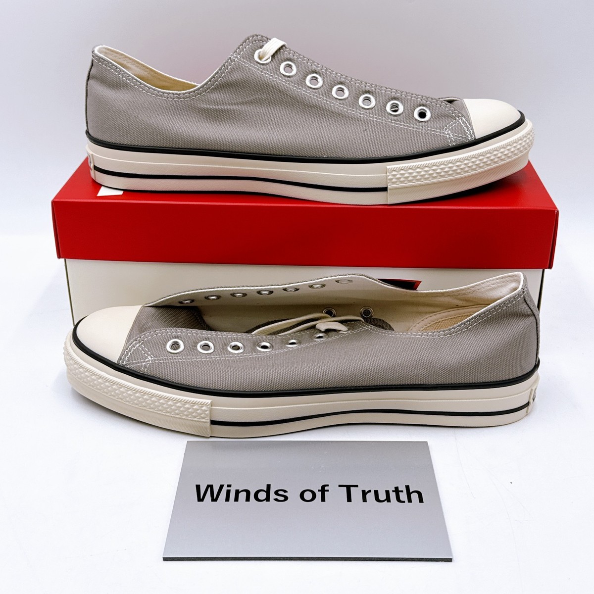 国内配送 CONVERSE CANVAS ALL STAR J OX GREIGE CONVERSE CANVAS ALL STAR J OX GREIGE 31312800 Made in Japan