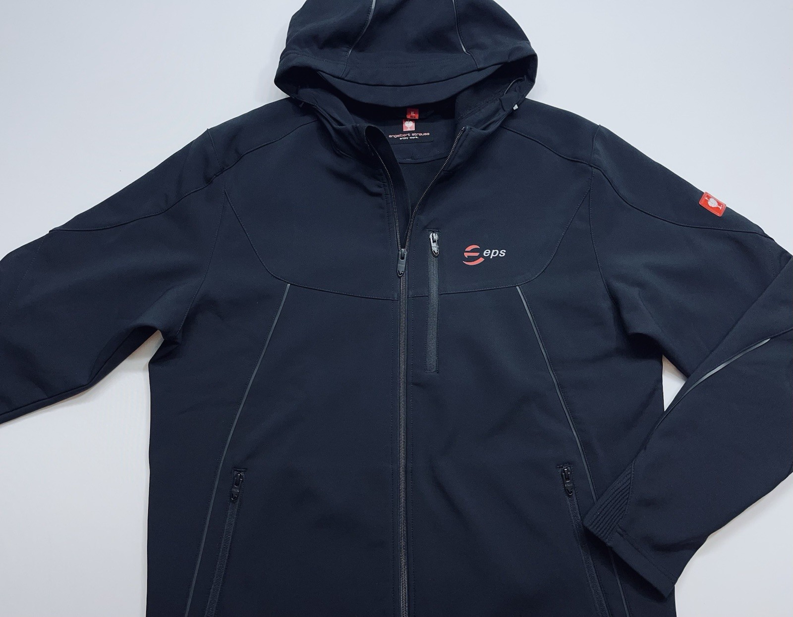 Engelbert Strauss Softshell Work Jacket Mens XL H… - image 3