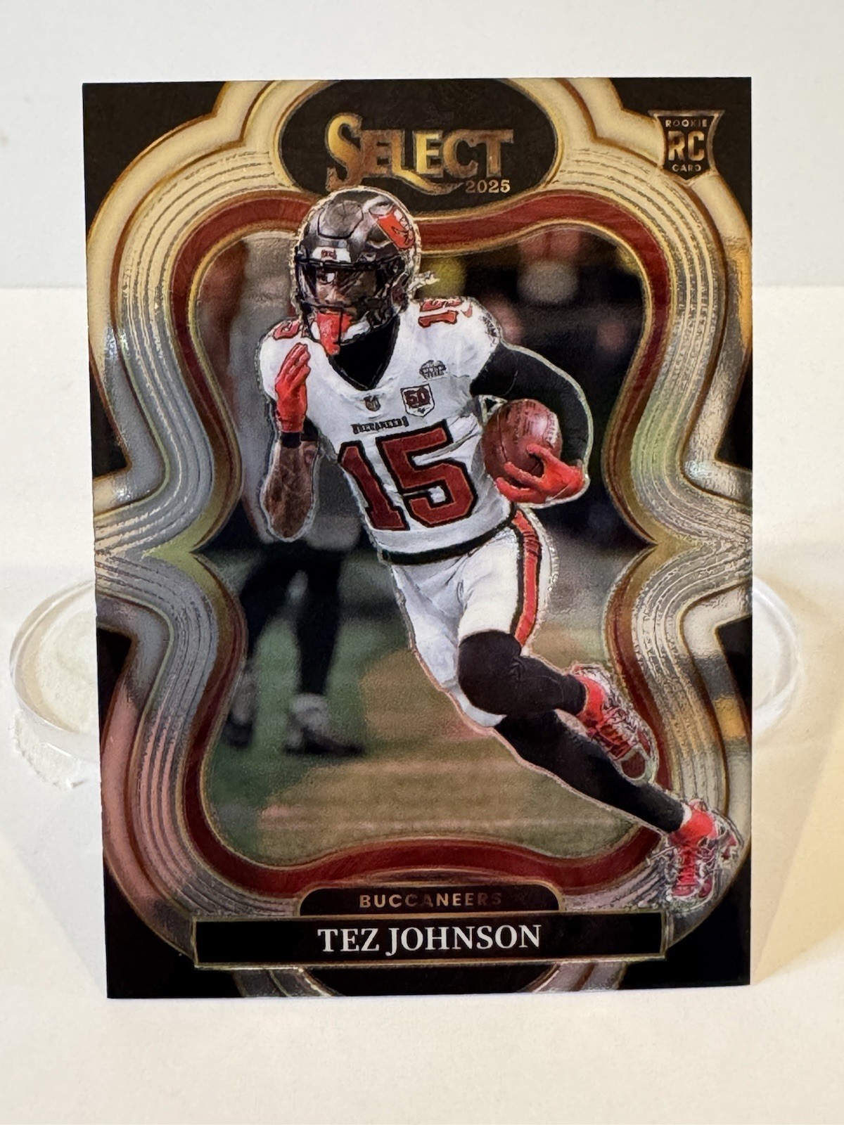 2025 Panini Select - Suite Level Tez Johnson #338 Silver Prizm (RC)