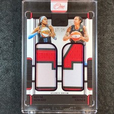 2025 One and One WNBA RHYNE HOWARD BRITTNEY GRINER Dual Patch Purple 17/25