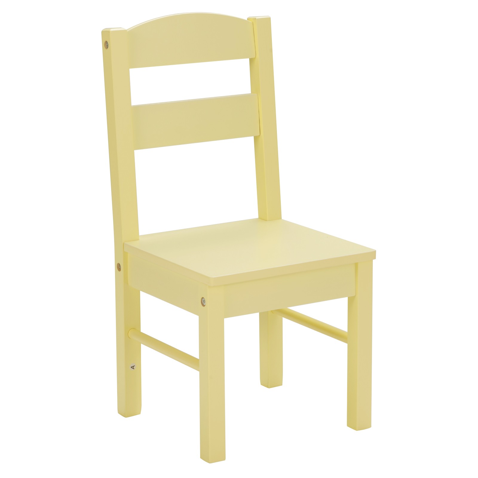 Kids 5 Piece Table Chair Set Pine Wood Multicolor Children Play Room Furniture