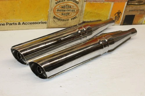 Harley-Davidson Aermacchi SS SX 350 Mufflers Dual Exhaust Sprint NEW