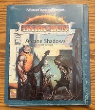 DSQ2 AD&D Dark Sun Arcane Shadows. Boxed Modu...