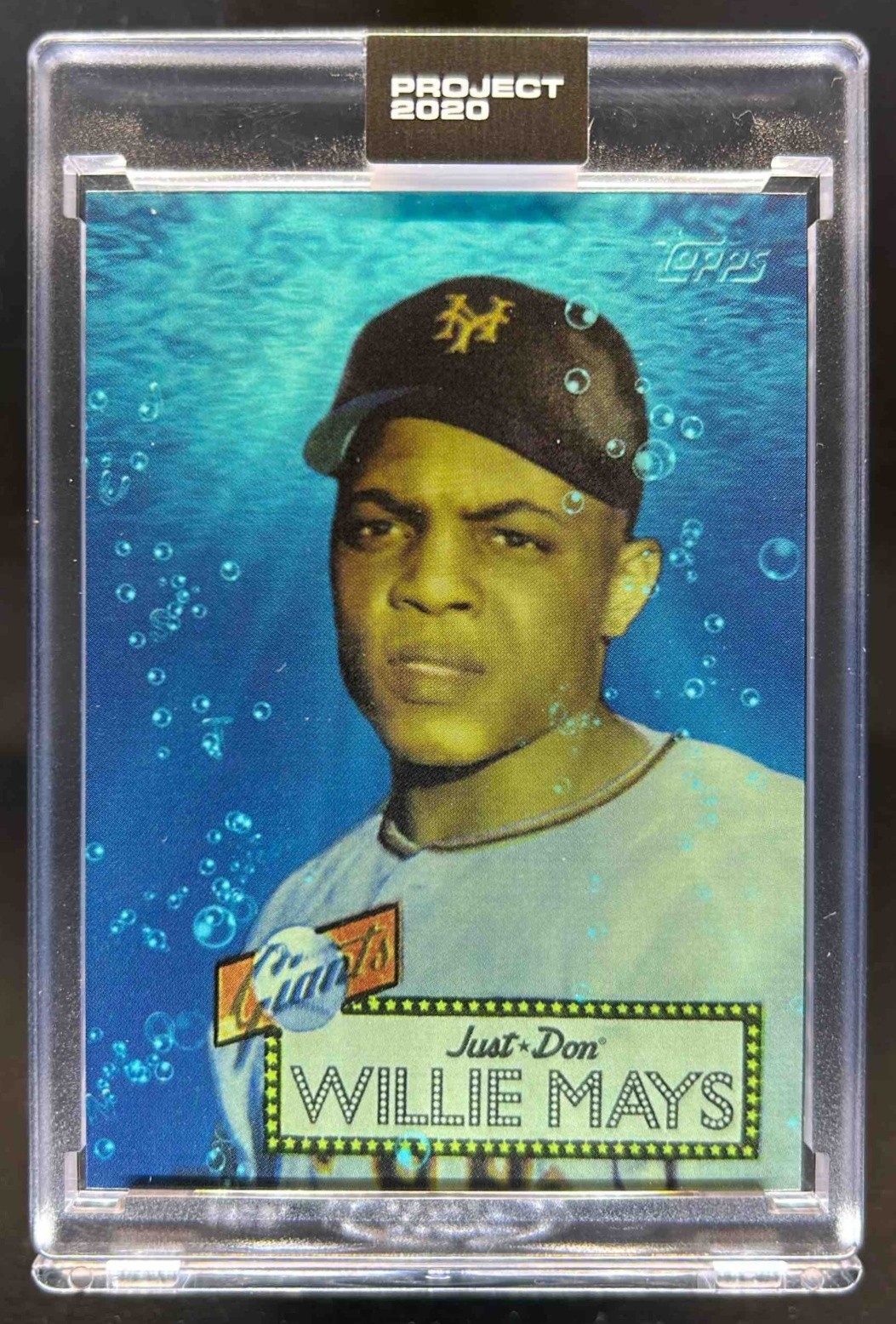 2020 Topps Project Willie Mays #128 Giants