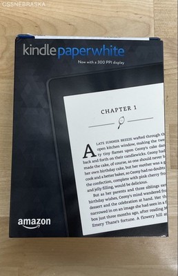 Amazon Kindle Paperwhite 7th Generation 4GB Wi-Fi 300 PPI E-Reader Black NEW