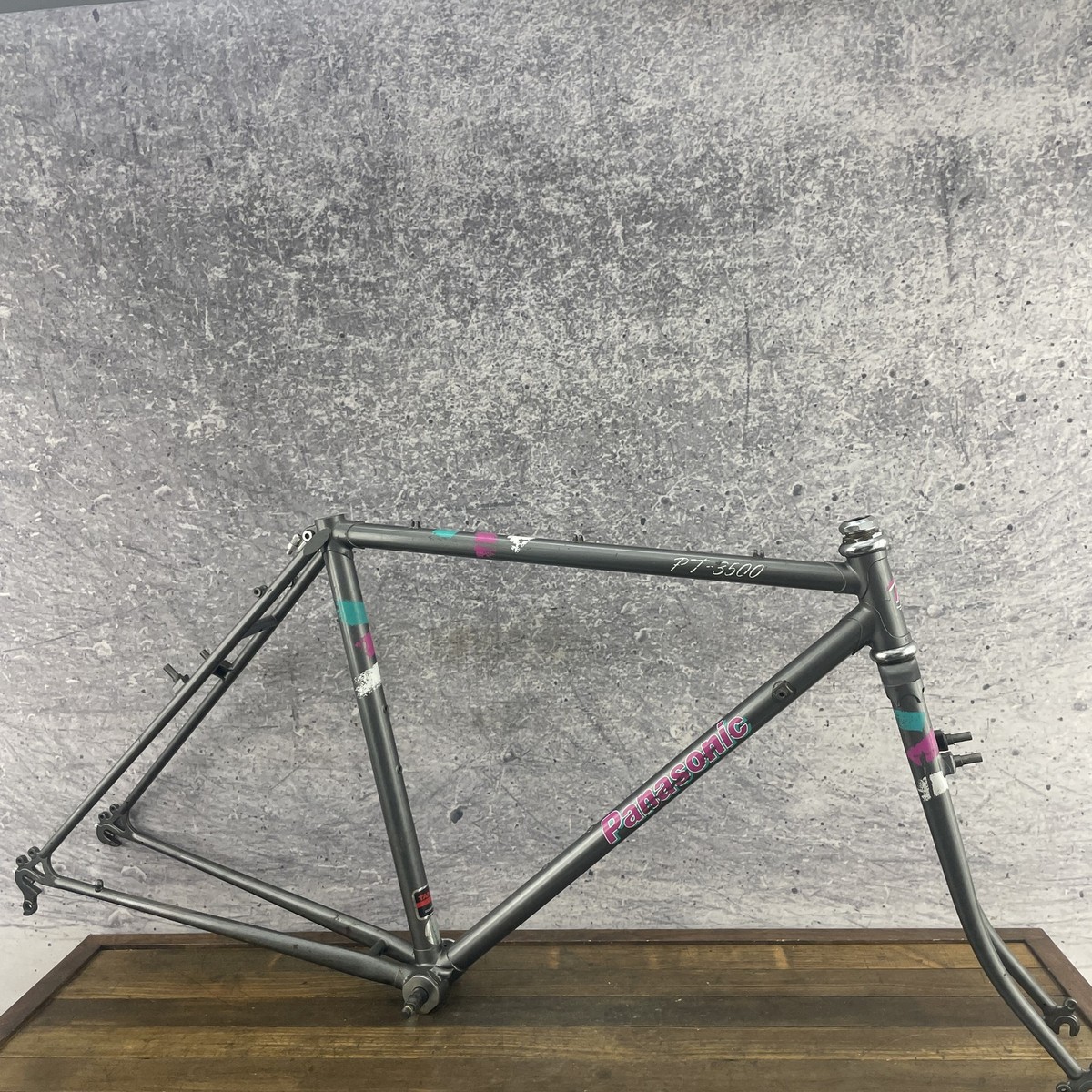 Vintage Panasonic PT-3500 Touring Bike Frame 49 cm 700c Tour Tange