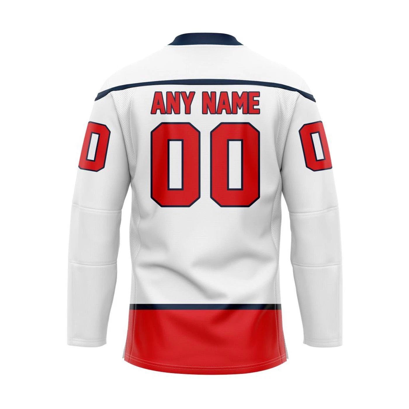 Windsor Spitfires Personalized White Lace Hockey Shirt