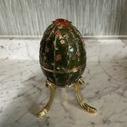 New ListingLarge Enamel Music Box Egg by Collette et Cie. Manner of Faberge