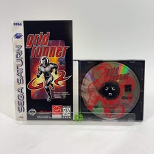 Grid Runner (Sega Saturn, 1996) Disk & Manual
