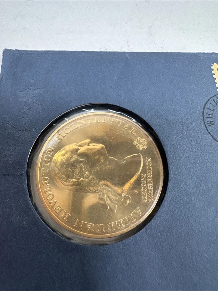 1972 American Revolution Bicentennial Commemorative Medal - Image 2 of 4