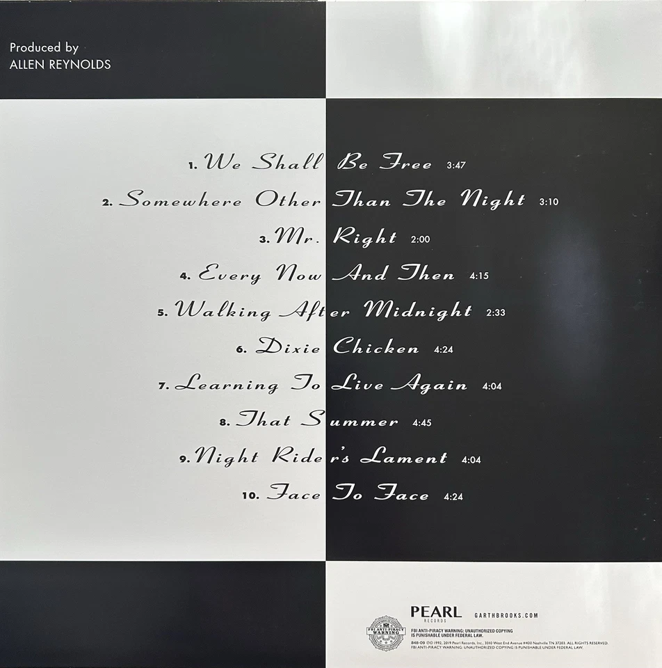 Garth Brooks - The Chase виниловая пластинка (новая, не запечатанная) кантри «Dixie Chicken» - Изображение 2 из 2