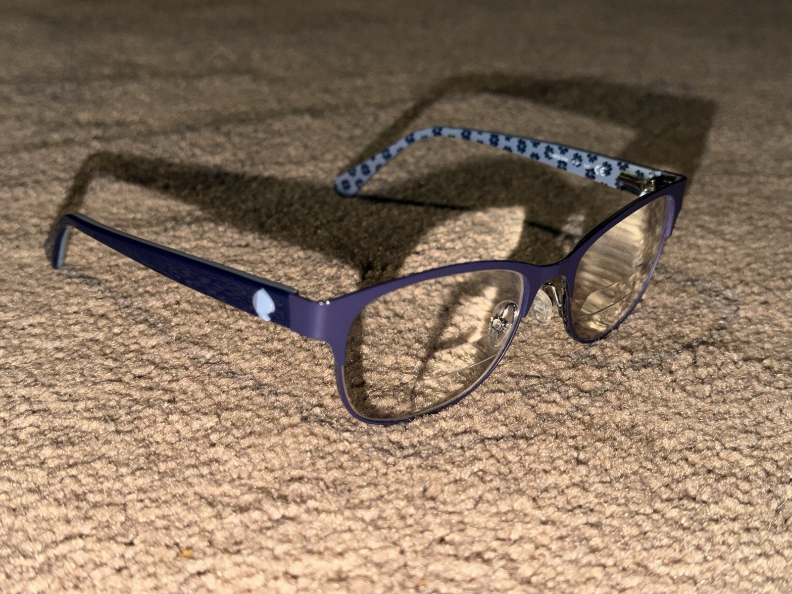 Kate Spade Carolina Eyeglasses 51□16 135 Blue Floral Frames Women