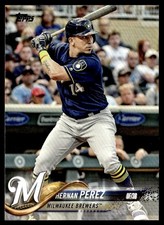 2018 Topps Hernan Perez Milwaukee Brewers #455