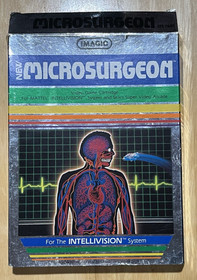 Intellivision Microsurgeon 1982 Imagic Complete in Box! See Video of it Working!