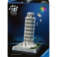 Ravensburger 3D Puzzle Iconics: Schiefer Turm Von Pisa - Mit Licht