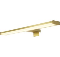 Led Wandleuchte Bad Aluminium IP44 B:60 Cm 3000 K Badezimmer Spiegelleuchte Gold