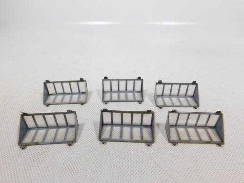 6x Märklin H0 Ober Light Window for 7028 Tin Engine Shed 3-ständig #EF393-0, 5 - Picture 5 of 5