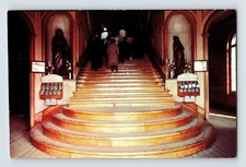 Vintage La Scala Santa Holy Stairs Postcard Ste-Anne de Beaupré Canada