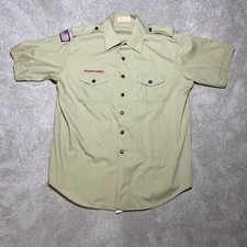 Vintage Boy Scouts of America Uniform Shirt Men s XL OG-107 USA Made