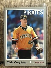 2019 Topps Heritage High Number Nick Kingham Throwback SSP #700 Pirates