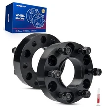 KAX Espaciadores de rueda de 6 x 6x135 -3.425 in -M14x1.5 -1.5" Thick -2pcs