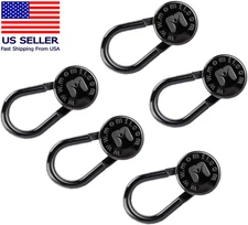 Flex Button Pant Extender 5-Pack - Adds 1-2 Inches, Super Sturdy with a Little S