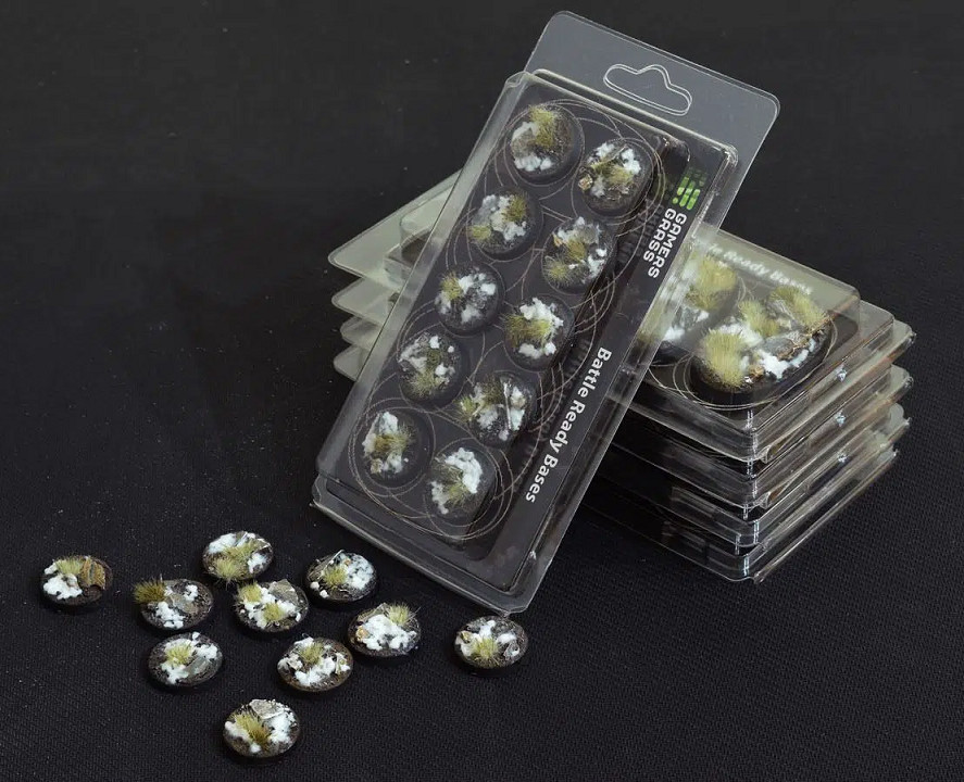 Трава для геймеров: Готовые к бою базы: Зимний 25-миллиметровый снаряд (x10)