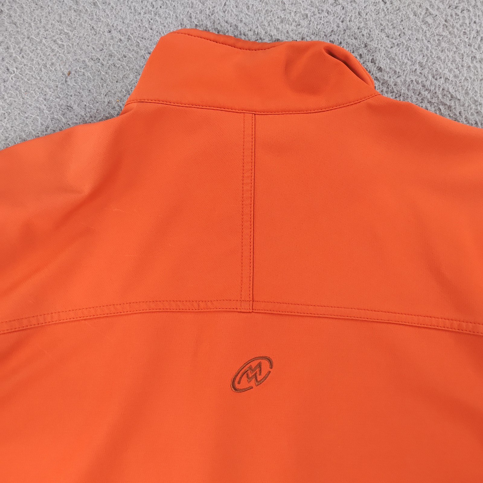 Cloudveil Jacket Mens Medium Orange Softshell Ful… - image 6